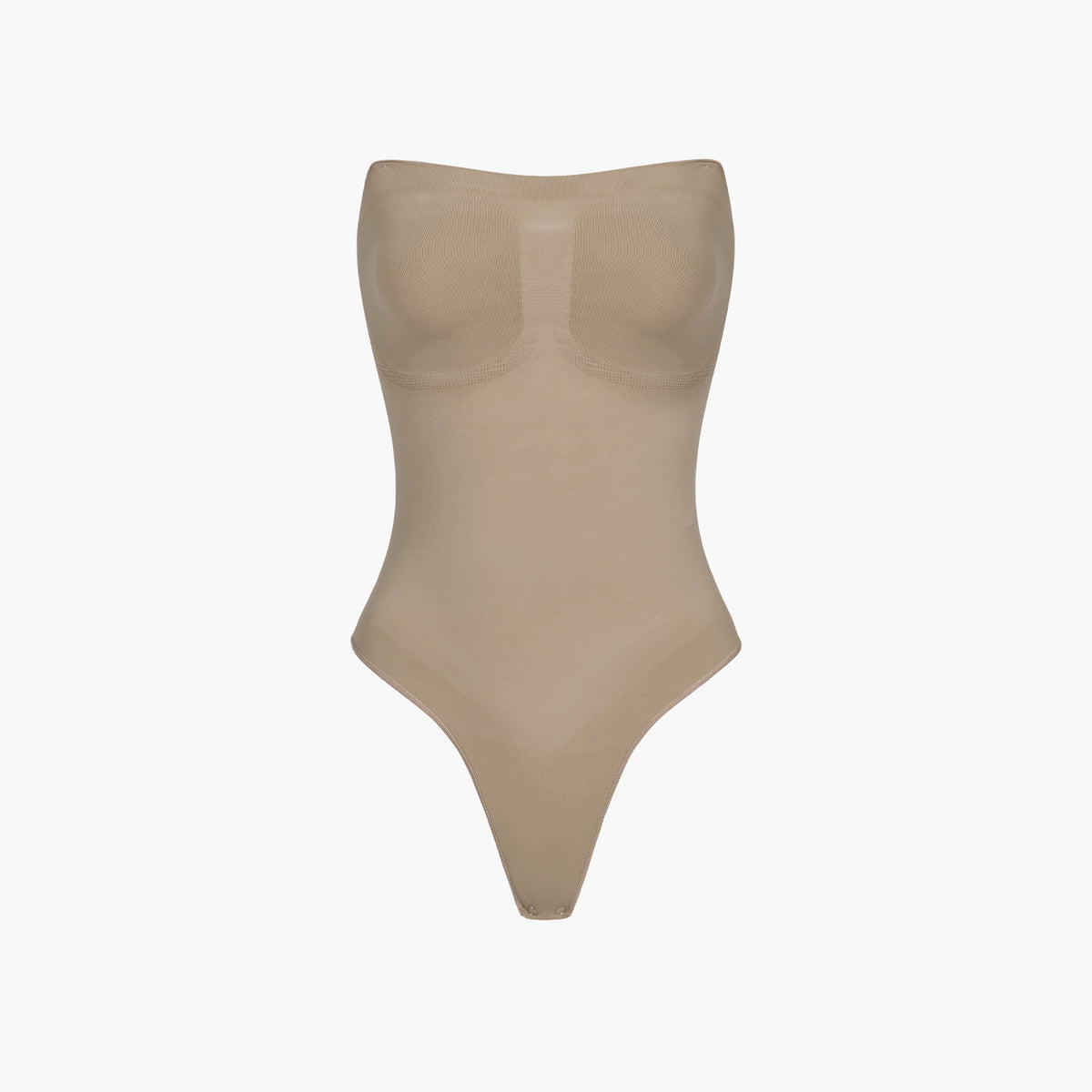 Trägerloser Bodysuit Sculpting Shapewear mit String