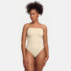 Trägerloser Bodysuit Sculpting Shapewear mit String
