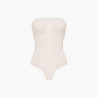 Trägerloser Bodysuit Sculpting Shapewear mit String