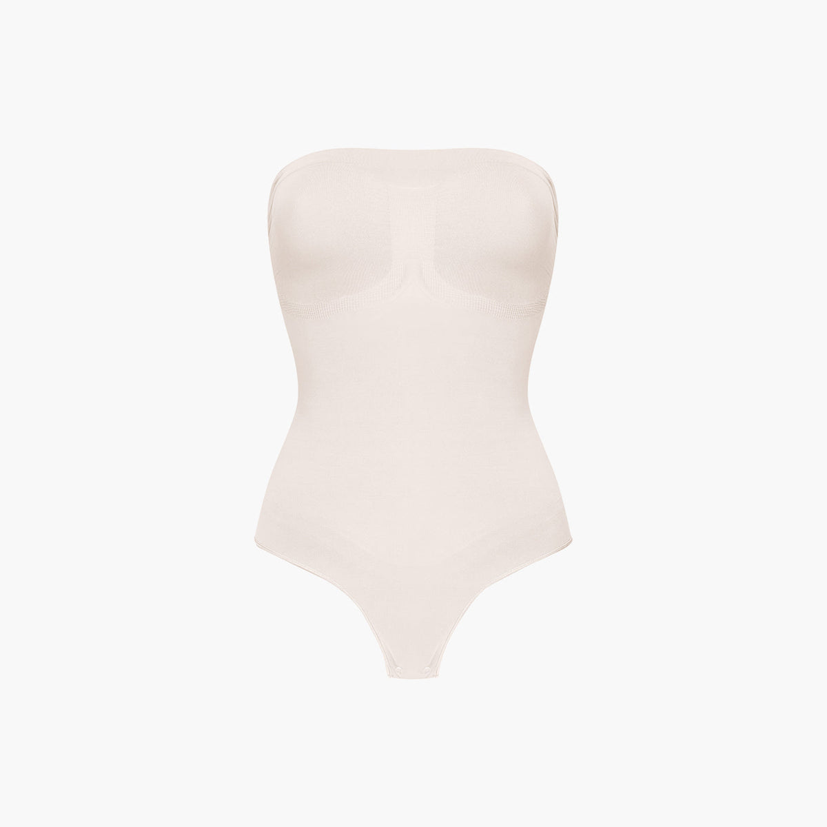 Trägerloser Bodysuit Sculpting Shapewear mit String