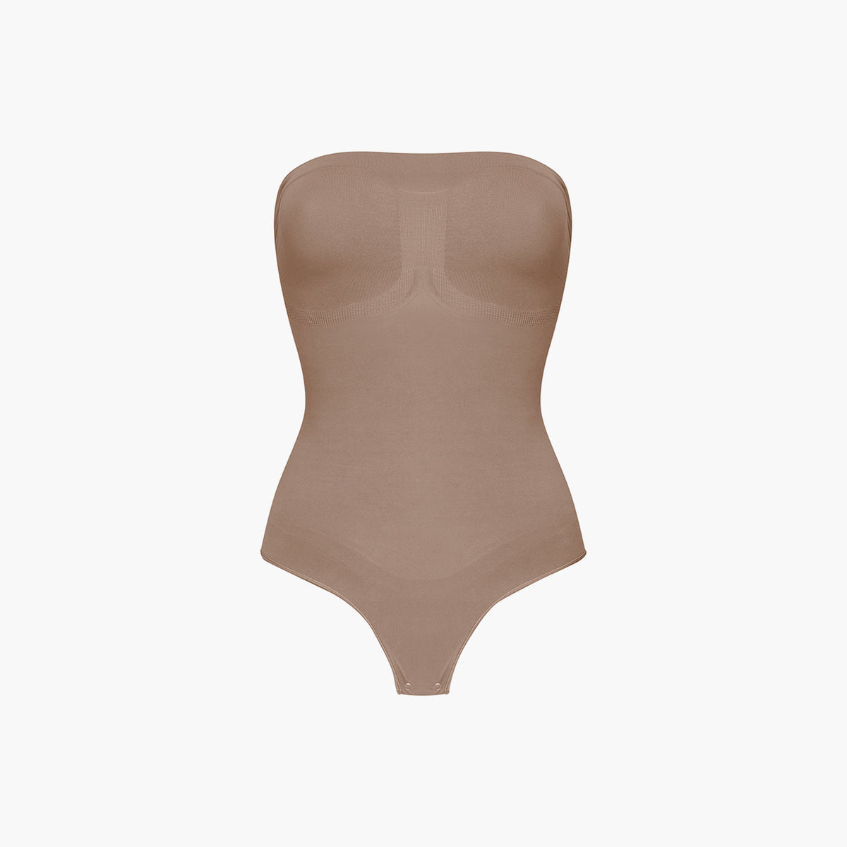 Trägerloser Bodysuit Sculpting Shapewear mit String