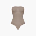 Trägerloser Bodysuit Sculpting Shapewear mit String