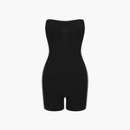 Trägerloser Bodysuit Sculpting Shapewear mit Shorts