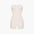 Trägerloser Bodysuit Sculpting Shapewear mit Shorts