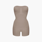 Trägerloser Bodysuit Sculpting Shapewear mit Shorts