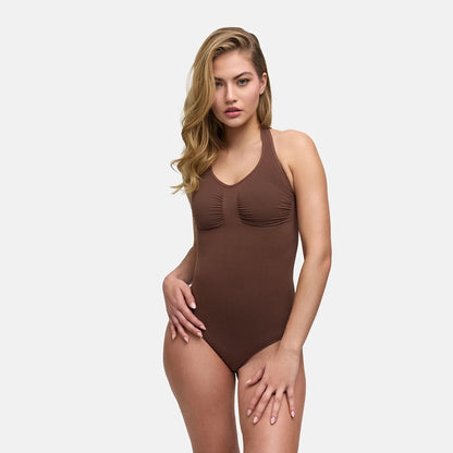 Neckholder Bodysuit mit Slip