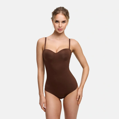Push-Up integrierter Bodysuit mit String