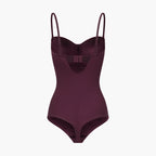 Push-Up integrierter Bodysuit mit String