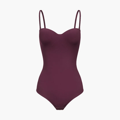 Push-Up integrierter Bodysuit mit String