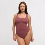 Clean Tank Sculpting Bodysuit with Slip