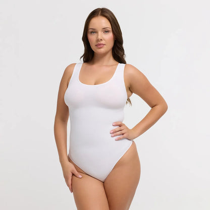 Clean Tank Sculpting Bodysuit with String