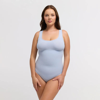 Clean Tank Sculpting Bodysuit with String