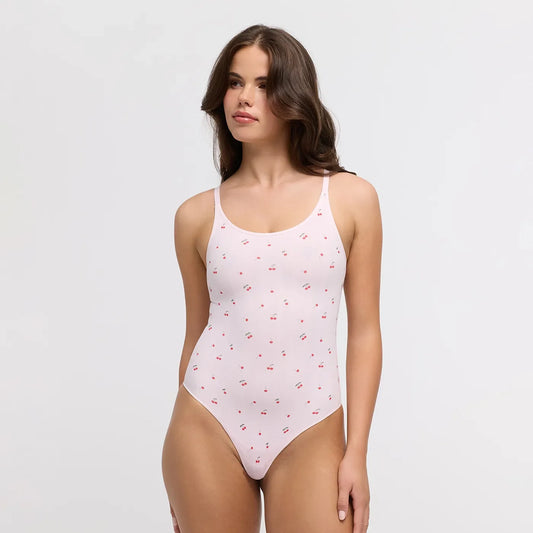 Jacquard Shapewear mit String
