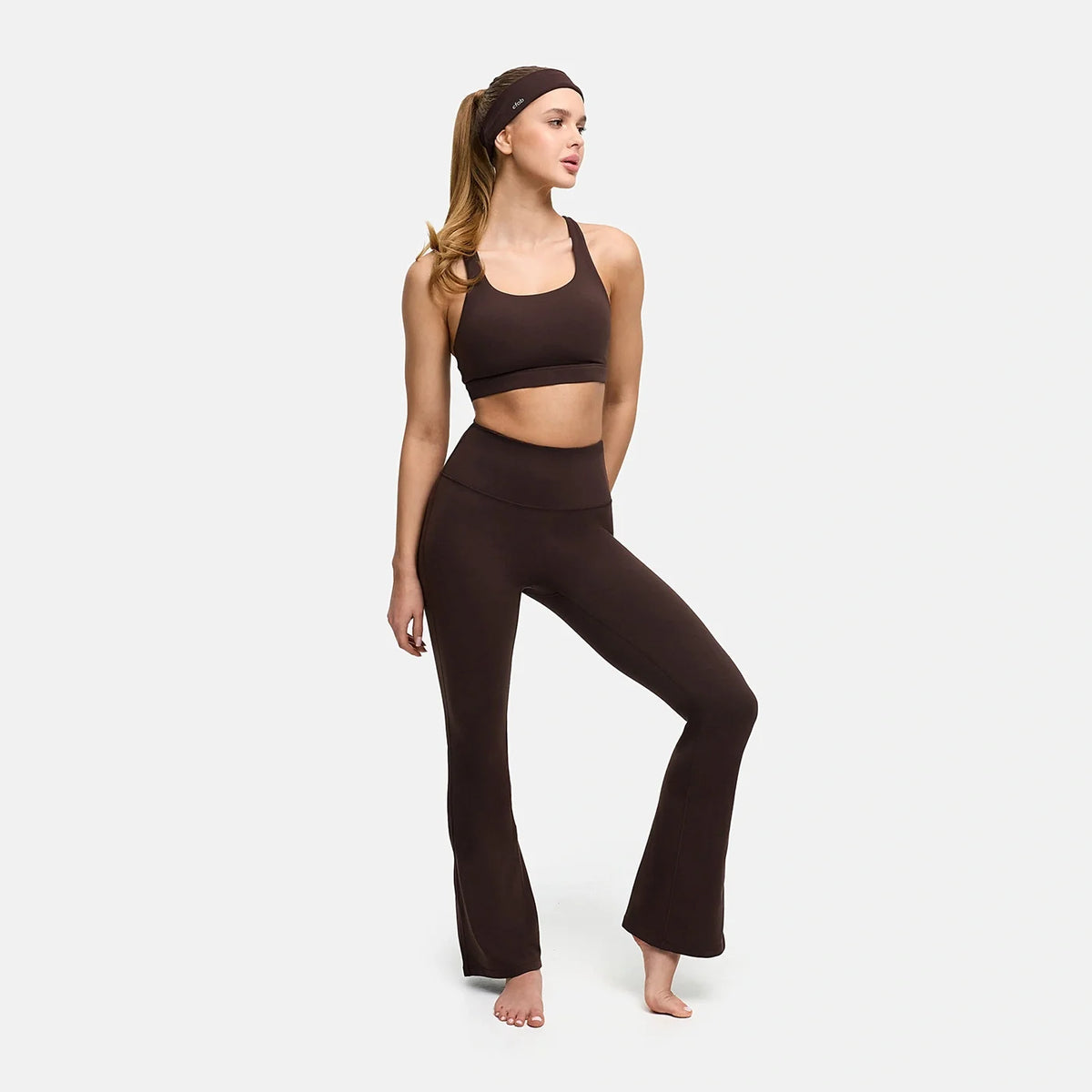 Contour Flared Leggings mit hohem Bund