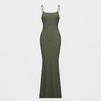 Ribbed Cami Maxikleid