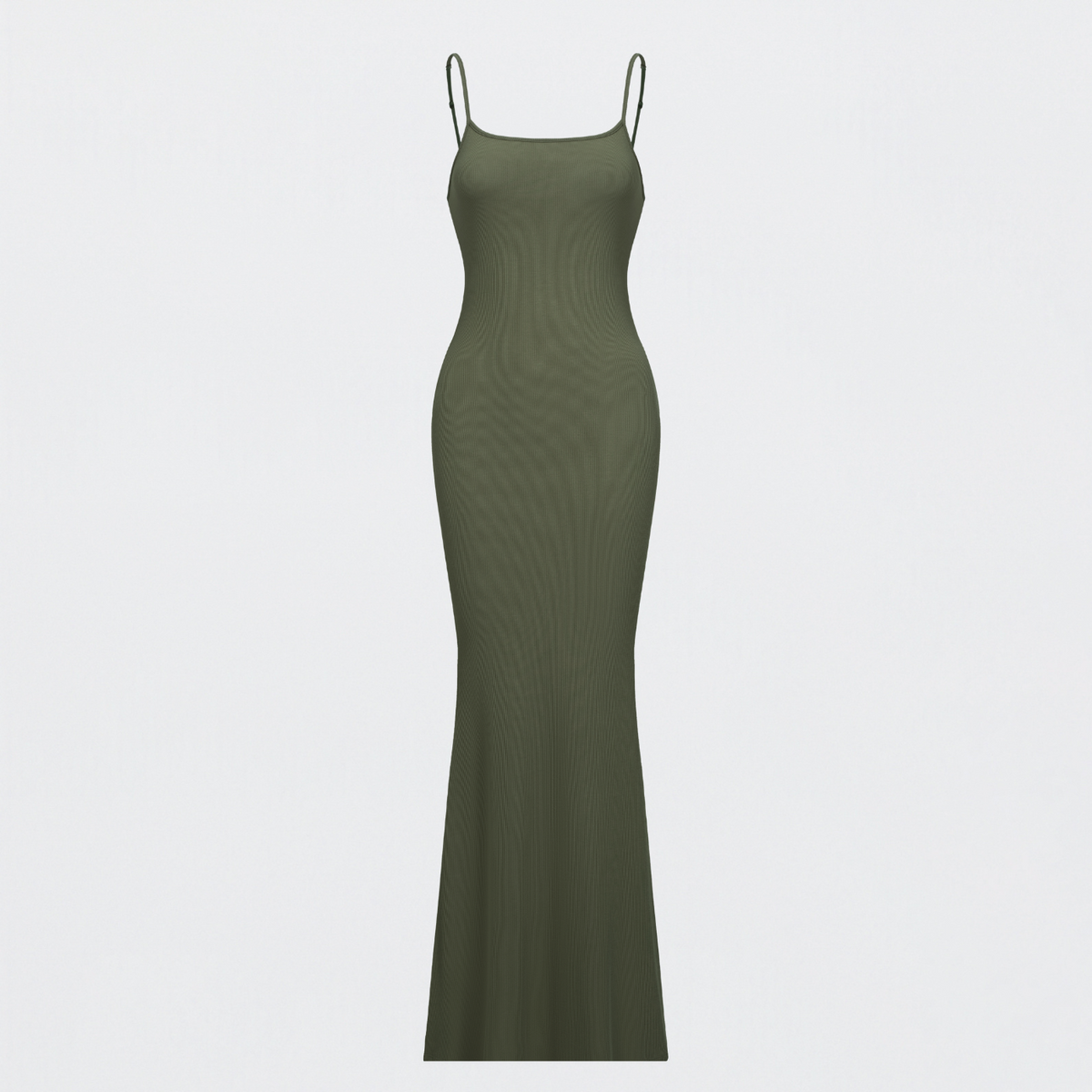 Ribbed Cami Maxikleid
