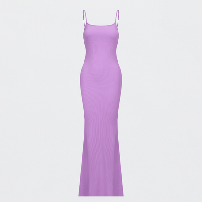 Ribbed Cami Maxikleid