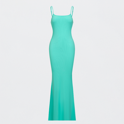 Ribbed Cami Maxikleid