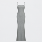 Ribbed Cami Maxikleid