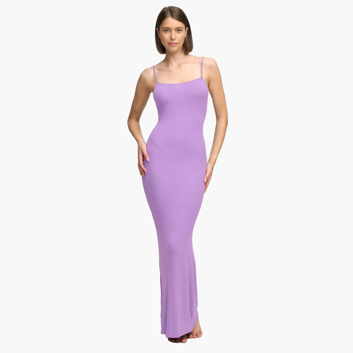 Ribbed Cami Maxikleid