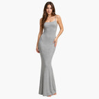 Ribbed Cami Maxikleid
