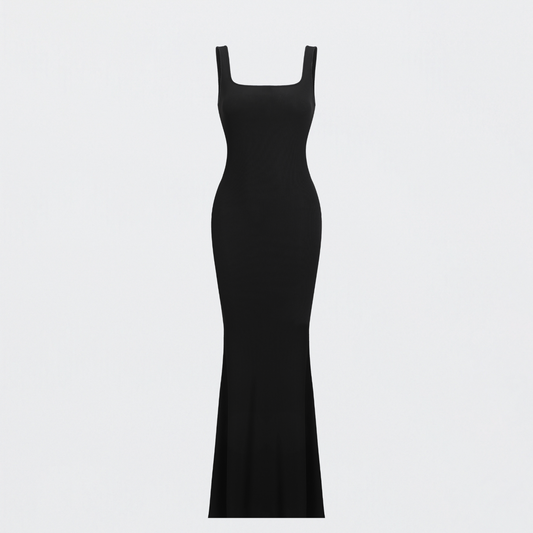 Ribbed Tank Top Maxikleid