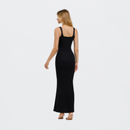 Ribbed Tank Top Maxikleid