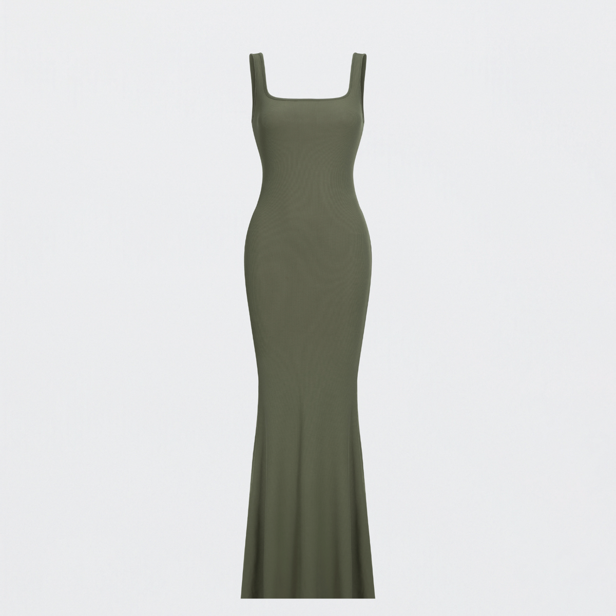 Ribbed Tank Top Maxikleid