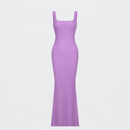 Ribbed Tank Top Maxikleid