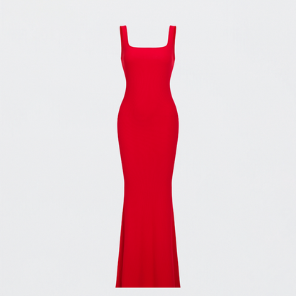 Ribbed Tank Top Maxikleid