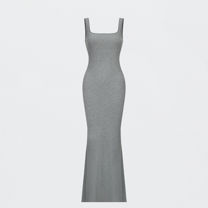 Ribbed Tank Top Maxikleid