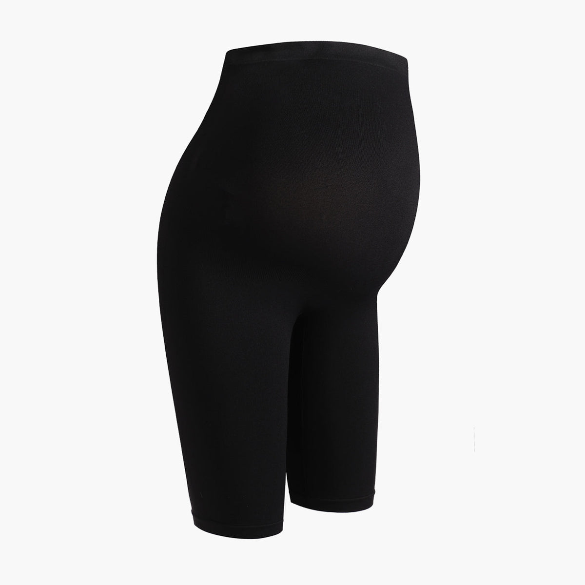 Seamless Umstandsshorts mit hohem Bund