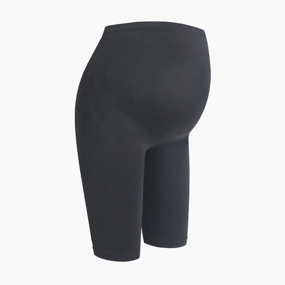 Seamless Umstandsshorts mit hohem Bund