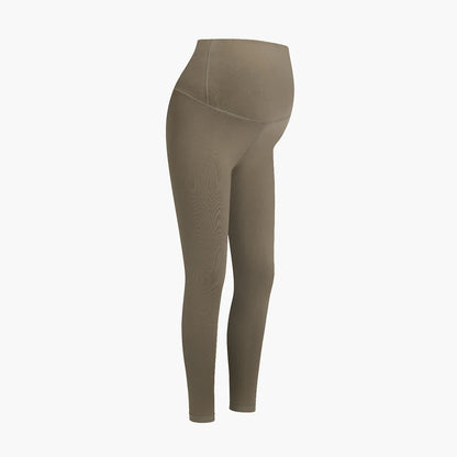 Seamless Umstandsleggings mit hohem Bund