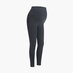 Seamless Umstandsleggings mit hohem Bund
