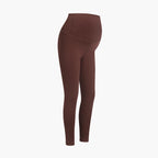 Seamless Umstandsleggings mit hohem Bund