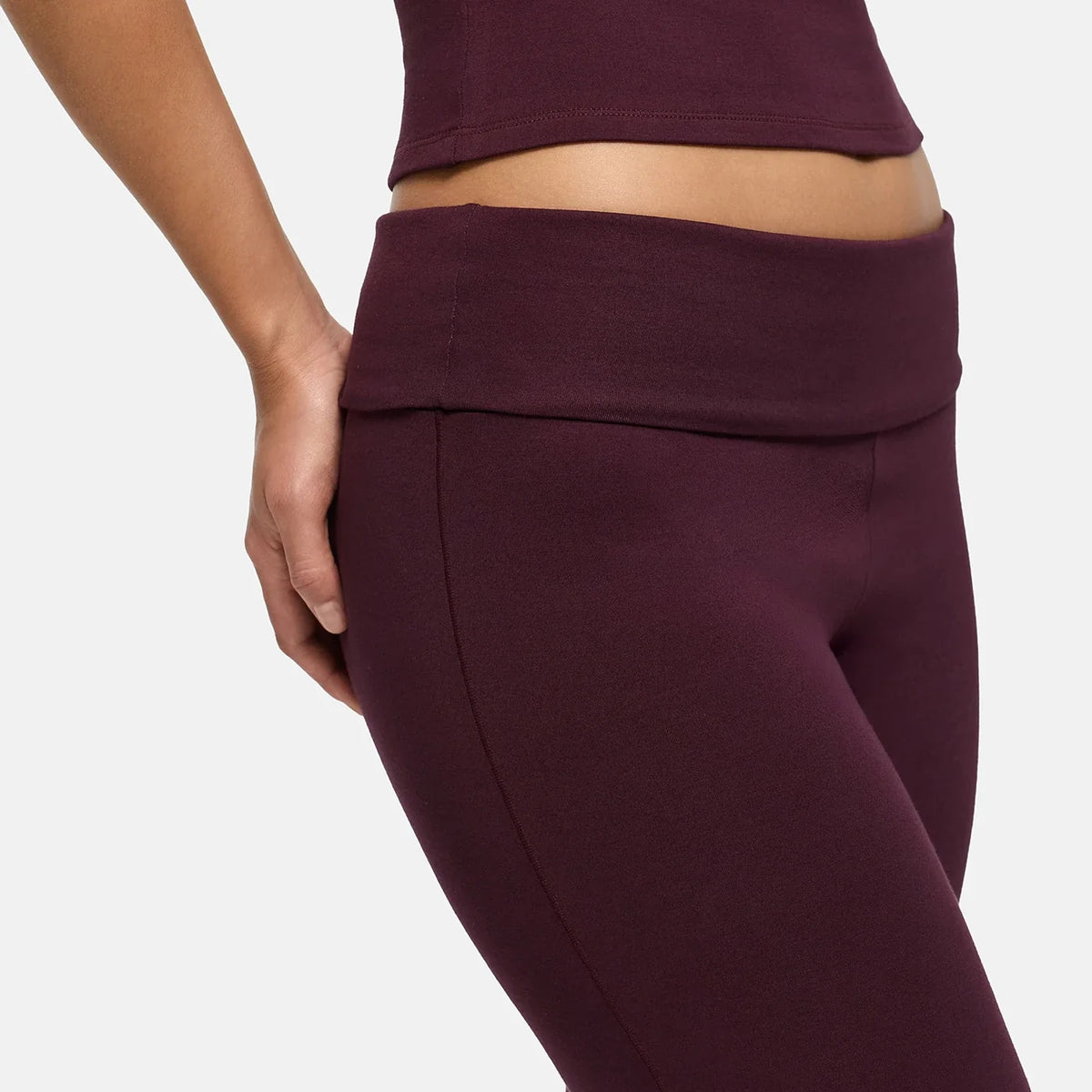 Cotton Flared Bootcut Leggings