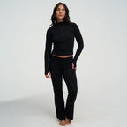 Cotton Body Fitted Zipper Jacke