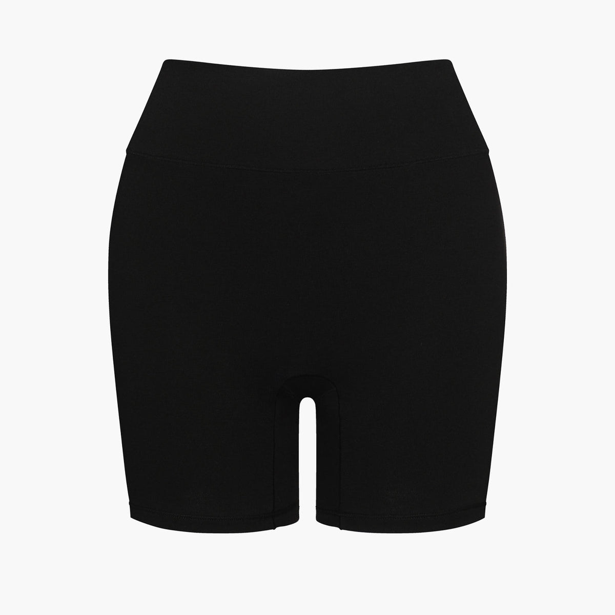 Cotton High-Waist Shorts