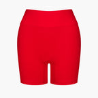 Cotton High-Waist Shorts