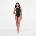 Crew Neck Bodysuit String