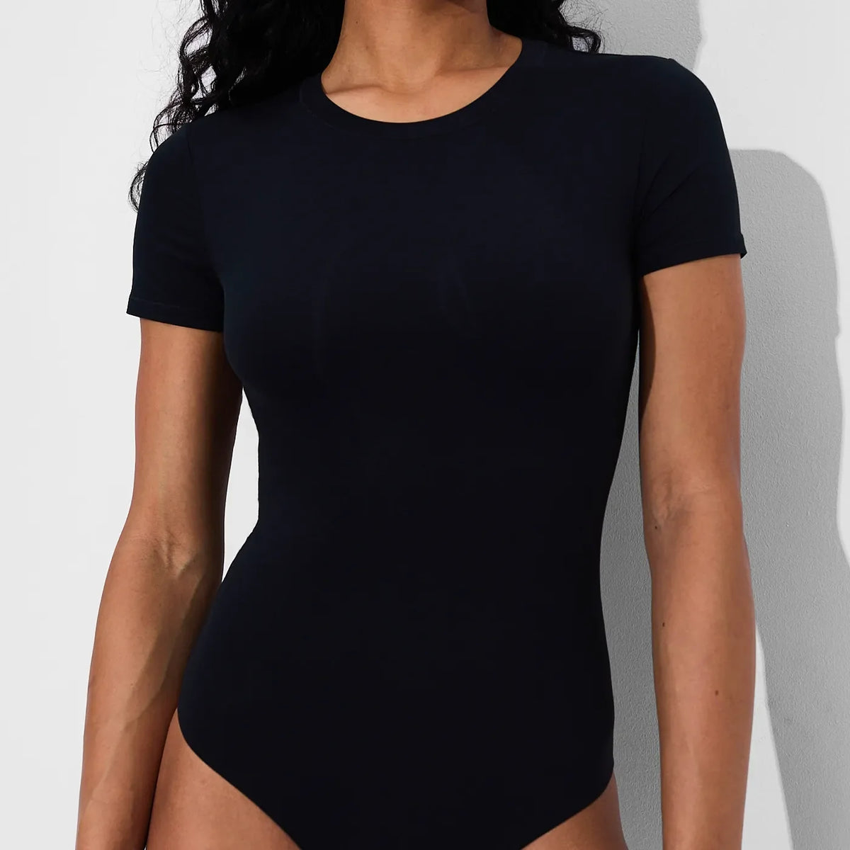 Crew Neck T-Shirt Bodysuit