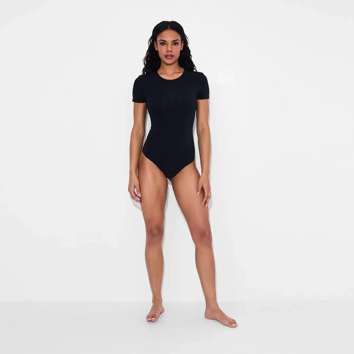 Crew Neck T-Shirt Bodysuit