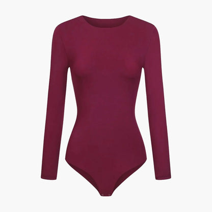 Crew Neck Longsleeve Bodysuit