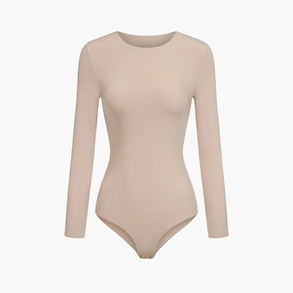 Crew Neck Longsleeve Bodysuit
