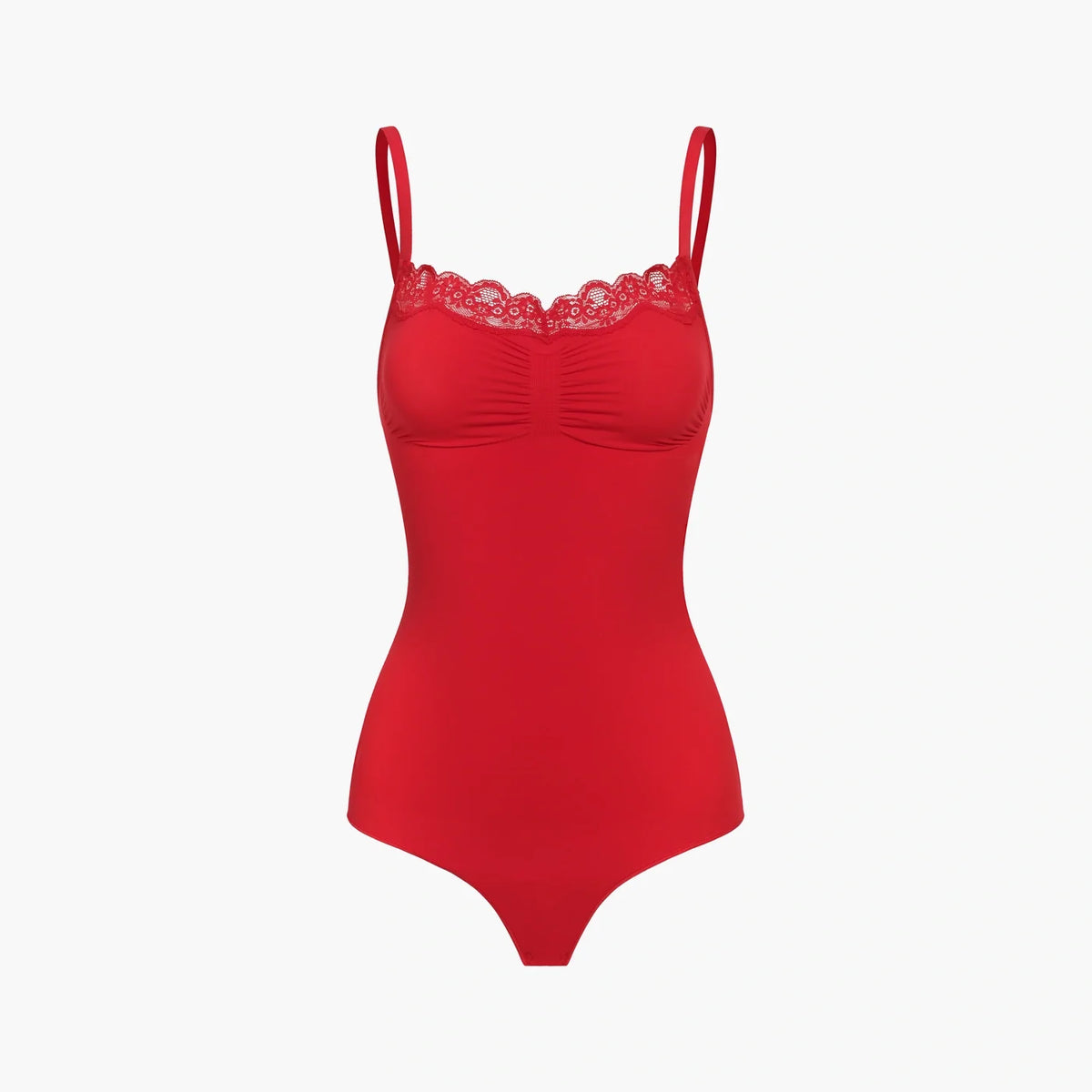 Lace Bodysuit Sculpting Shapewear mit String