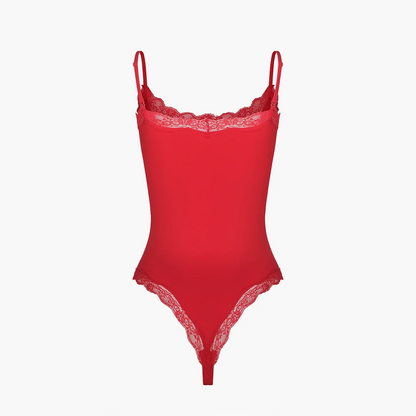 Lace Bodysuit mit String