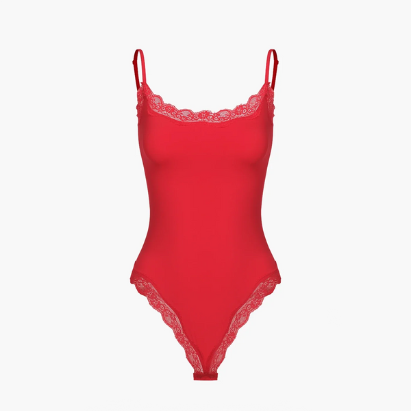 Lace Bodysuit mit String