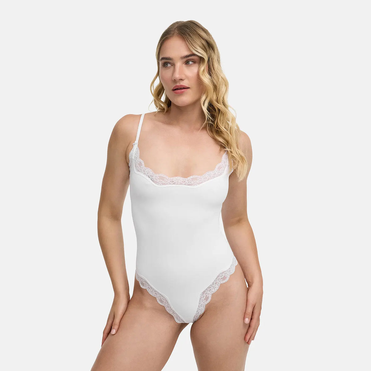 Lace Bodysuit mit String