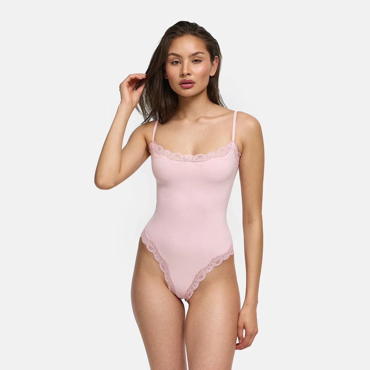 Lace Bodysuit mit String
